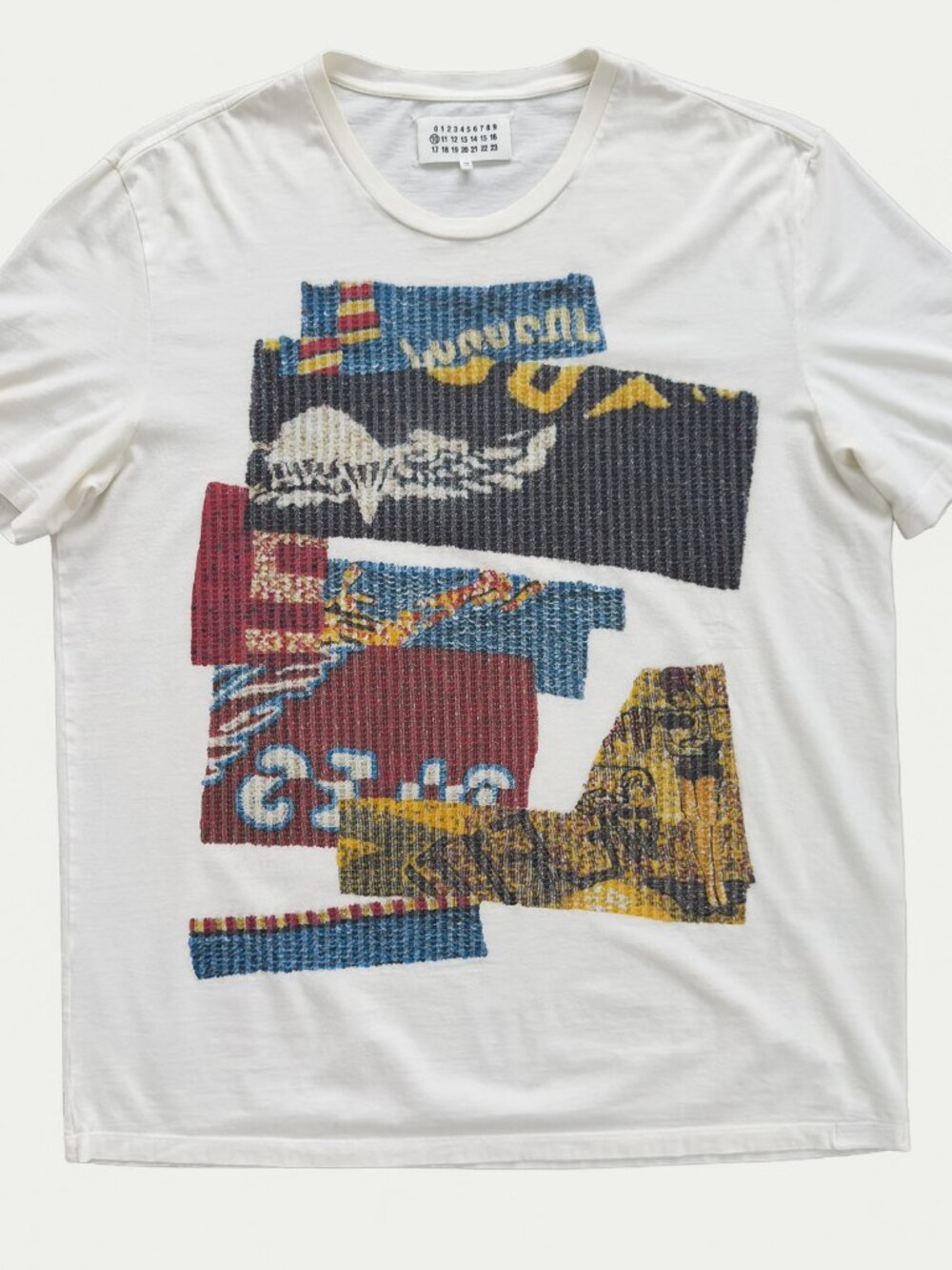 Maison Martin Margiela SS15 Collage Print Tee 54 L